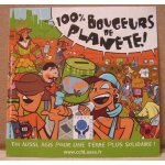 Autocollant (ancien)   100 % bougeurs de plan�te   - c. c. f. d