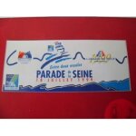 Autocollant   l'armada du siecle   parade de la seine 18 juillet 1999