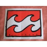 Autocollant billabong framed red jaws