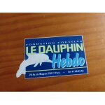 Autocollant le dauphin hebdo fondation cousteau
