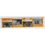 Autocollants dfis nature auchan - n 17 panda eclatant - n 41 rhinocros - n 65 ocelot - n 89 dragon ...