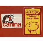Autocollants - doko - canina - aliments pour chien