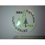 Autocollant enitef centenaire - arbres er for�ts - 1884 - 1984