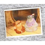 Autocollant figurine junior it - ewoks - 1987 - n54