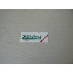 Autocollant freedent chlorophyll chewing gum