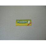 Autocollant freedent fruit chewing gum