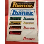 Autocollant ibanez - 1980 - the artist s�ries - tomorrow's name in guitar