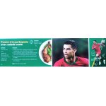 Autocollant mange comme un champion de carrefour, ronaldo, avec recette