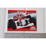 Autocollant marlboro grand prix formule 1 de monaco 1995