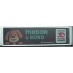 Autocollant medor a bord - 30 millions d'amis Autocollant medor a bord - 30 millions d'amis