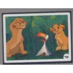 Autocollant n 104 simba , nala et zazu dans le roi lion - 100 ans de magie disney - auchan 2023 Autocollant n 104 simba , nala et zazu dans le roi lion - 100 ans de magie disney - auchan 2023