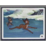 Autocollant n 26 bambi et pan - pan - 100 ans de magie disney - auchan 2023