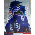 Autocollant n 93 - fiers d'�tre bleus - panini carrefour 2016