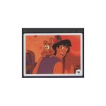 Autocollant n 99 aladdin et abu - 100 ans de magie disney - auchan 2023