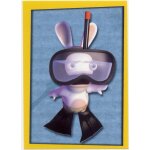 Autocollant n101 - collection  the lapins crtins  (panini)