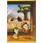 Autocollant n130 - collection  the lapins crtins  (panini)