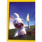 Autocollant n174 - collection  the lapins crtins  (panini)
