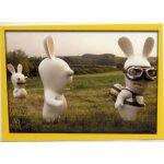 Autocollant n181 - collection  the lapins crtins  (panini)
