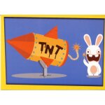 Autocollant n183 - collection  the lapins crtins  (panini)