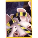 Autocollant n5 - collection  the lapins crtins  (panini)