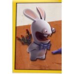 Autocollant n72 - collection  the lapins crtins  (panini)