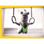 Autocollant nx1 - collection  the lapins crtins  (panini)