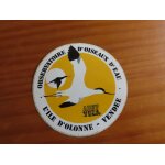 Autocollant observatoire d'oiseaux d'eau l'ile d'olonne
