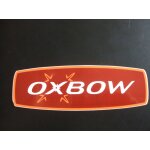 Autocollant oxbow orange label xl