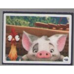 Autocollant paillette n 138 heihei le poulet et pua le cochon dans vaiana - 100 ans de magie disney - ...