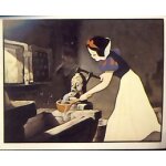 Autocollant panini - blanche neige et les sept nains - n299