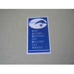 Autocollant parc naturel r�gional des ballons des vosges haut format