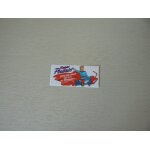 Autocollant super poulain cape rouge clair
