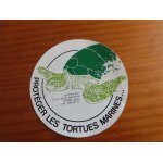 Autocollant prot�geons les tortues marines greenpeace