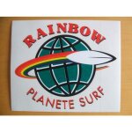 Autocollant rainbow planete surf xl