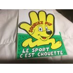 Autocollant. souriez pif. le sport c'est chouette