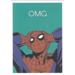 Autocollant - spiderman omg (marvel comics, image, film)