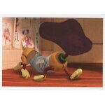 Autocollant sticker image panini disney collector thermique toy story 76 / carrefour 2017