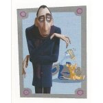 Autocollant sticker image panini carrefour disney. un monde magique. ratatouille. anton ego n 125