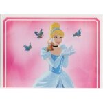 Autocollant sticker image panini disney princesses 20 / carrefour 2017