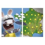 Autocollants stickers images panini lapins cr�tins 20 et 21 / carrefour 2017