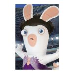 Autocollant sticker image panini lapins cr�tins 8 / carrefour 2017