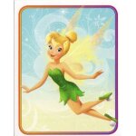 Autocollant sticker panini carrefour disney un monde magique / peter pan fe clochette 5