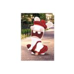 Autocollant sticker panini lapins crtins n39