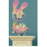 Autocollant sticker panini lapins cr�tins n45