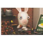 Autocollant sticker panini lapins cr�tins n53