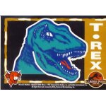 Autocollant la vache qui rit, t rex jurassik park
