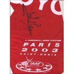 Autographe championnat du monde athletisme paris 2003