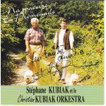Autographe de stephan kubiak sur le livret du cd en promenade / na spacerze - st�phane kubiak et le christian ...