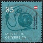 Autriche 2020 oblit�r� used montafon cha�ne avec montre de poche y&t at 3366 su