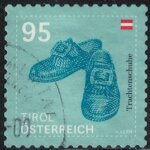 Autriche 2023 oblit�r� used chaussures traditionnelles tyroliennes y&t at 3621 su